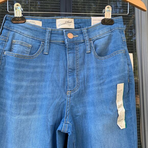 Women/Teens Skinny High-Rise Skinny Jeans Size 2 Long- Universal Thread NWT - Picture 3 of 7